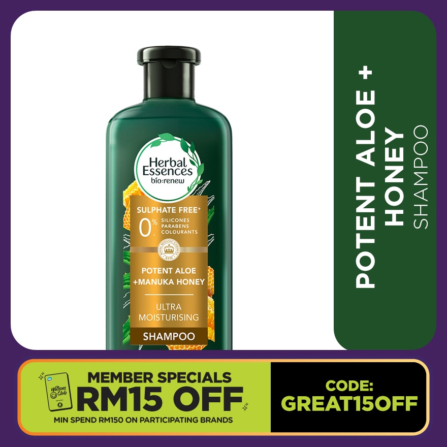 Aloe & Manuka Honey Shampoo 400ml