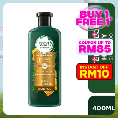 HERBAL ESSENCES Aloe & Manuka Honey Shampoo 400ml