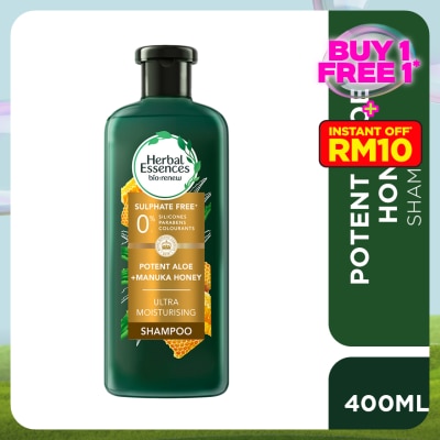 HERBAL ESSENCES Aloe & Manuka Honey Shampoo 400ml
