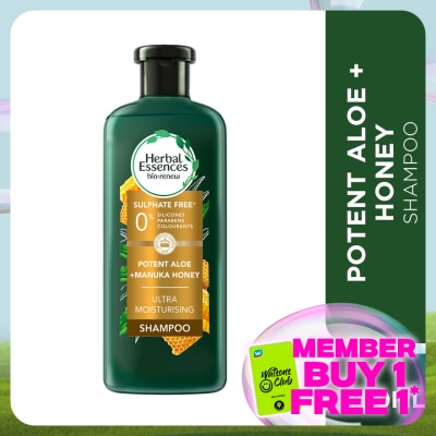 HERBAL ESSENCES Aloe & Manuka Honey Shampoo 400ml