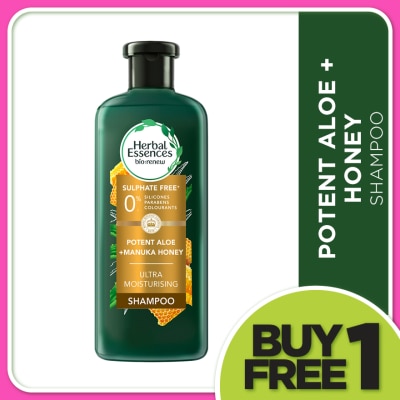 HERBAL ESSENCES Aloe & Manuka Honey Shampoo 400ml