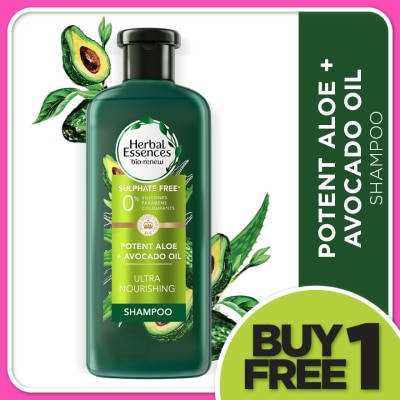 HERBAL ESSENCES Aloe & Avocado Oil Shampoo 400ml