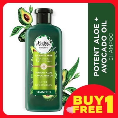 HERBAL ESSENCES Aloe & Avocado Oil Shampoo 400ml