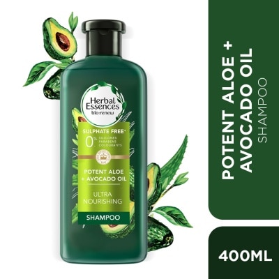 HERBAL ESSENCES Aloe & Avocado Oil Shampoo 400ml