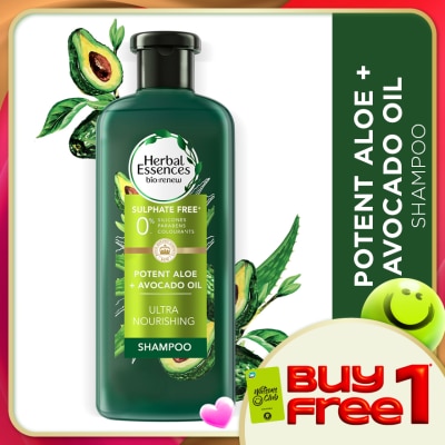 HERBAL ESSENCES - Aloe & Avocado Oil Shampoo 400ml