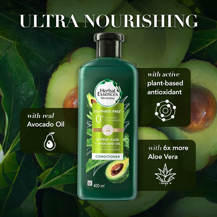 Aloe & Avocado Oil Conditioner 400ml