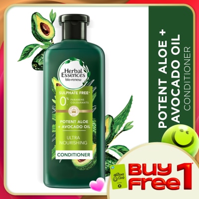 HERBAL ESSENCES - Aloe & Avocado Oil Conditioner 400ml
