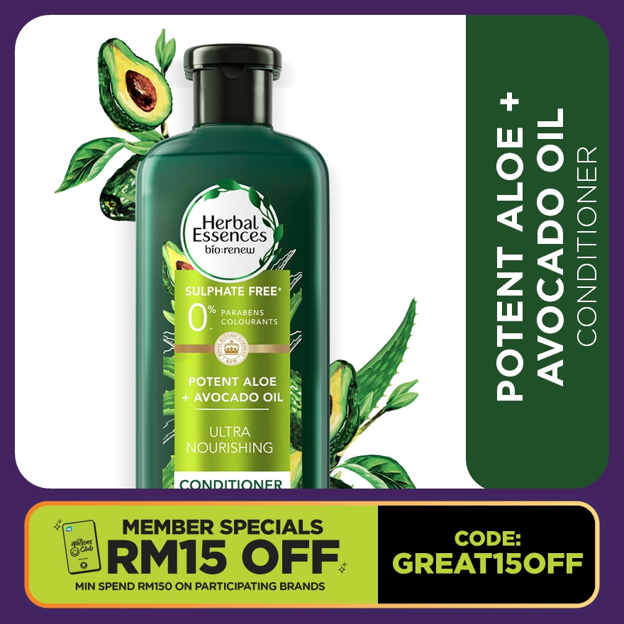 Aloe & Avocado Oil Conditioner 400ml