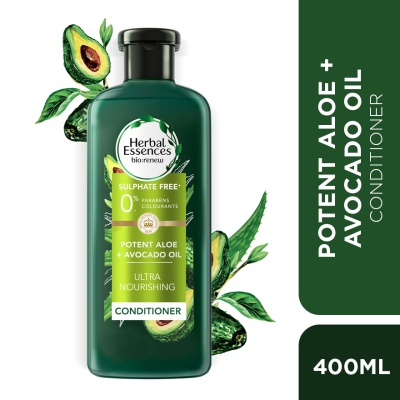 HERBAL ESSENCES - Aloe & Avocado Oil Conditioner 400ml