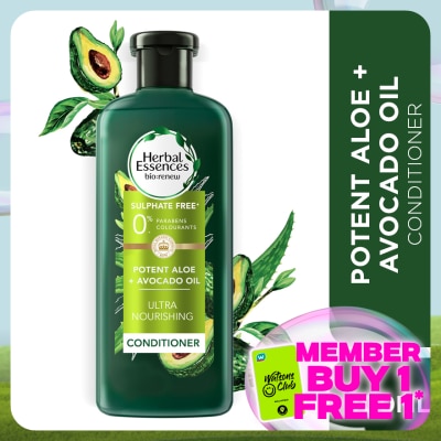 HERBAL ESSENCES Aloe & Avocado Oil Conditioner 400ml