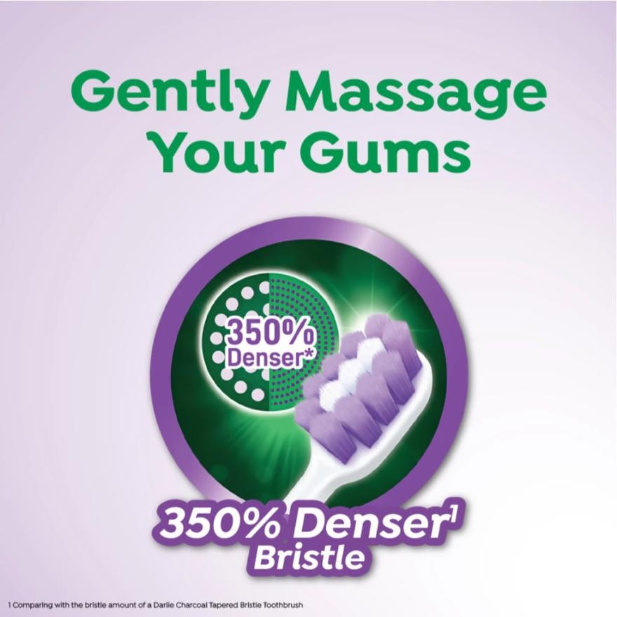 Toothbrush High Density Gum Care Charcoal 2s