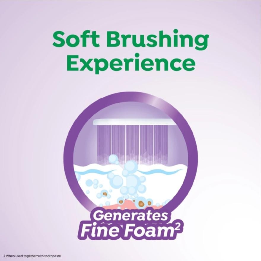 Toothbrush High Density Gum Care Charcoal 2s