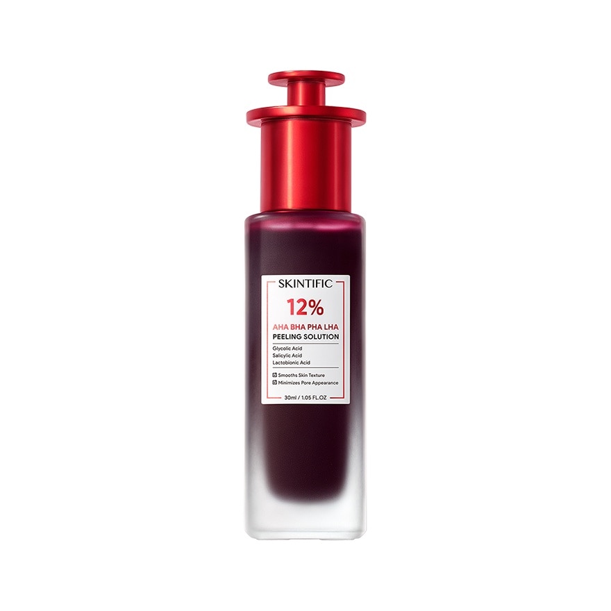12% AHA BHA PHA LHA Peeling Solution 30ml