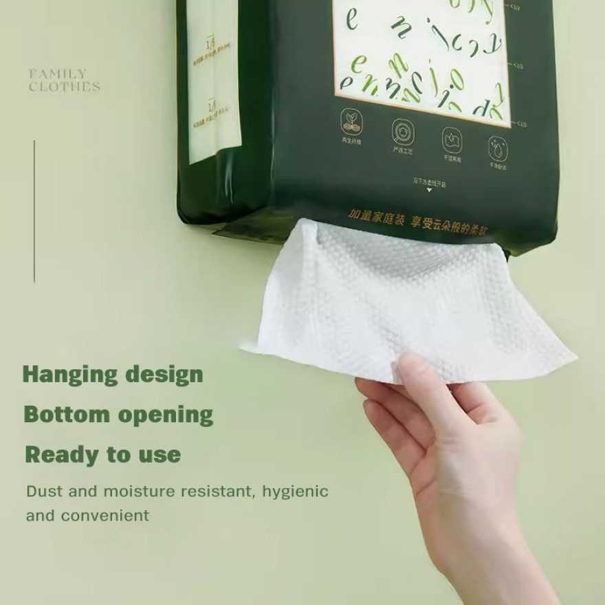 100% Pure Cotton Hanging Facial Towel 180pcs