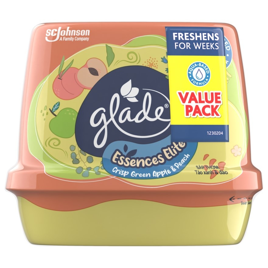 Essences Elite Crisp Green Apple & Peach 180gm x2 image