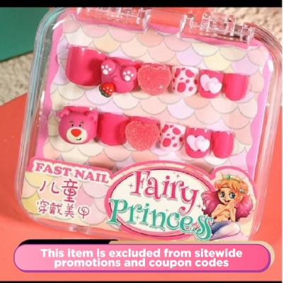FAST NAIL Cute and adorable Kids artificail nail for fun play