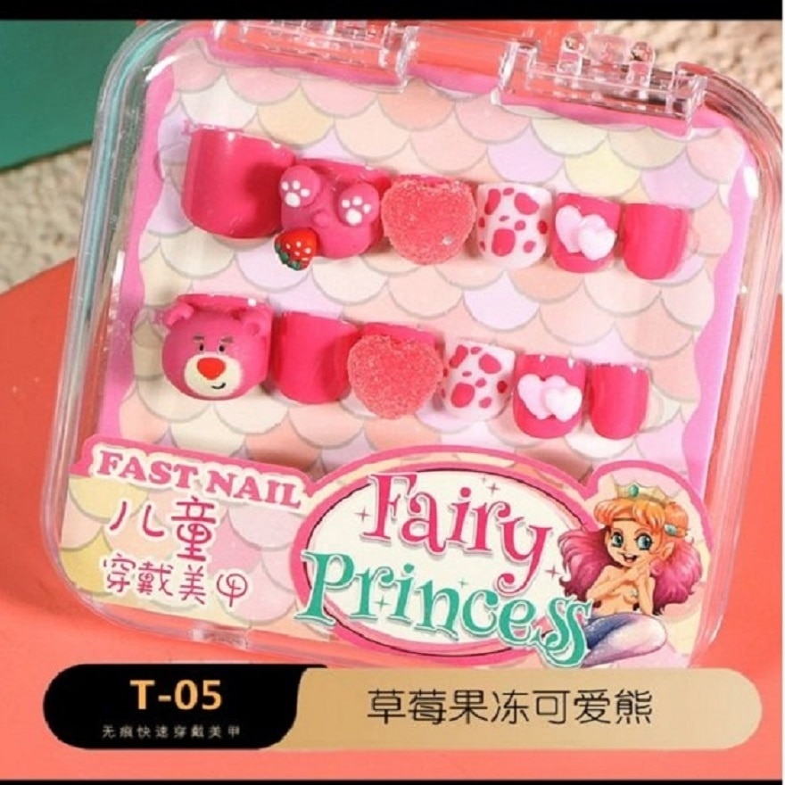 Cute and adorable Kids artificail nail for fun play