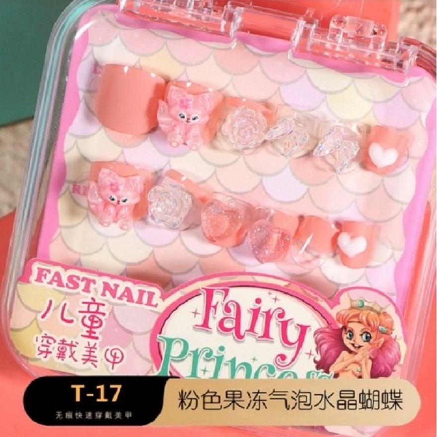 Cute and adorable Kids artificail nail for fun play