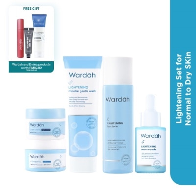 WARDAH Lightening Set for Normal to Dry Skin Set