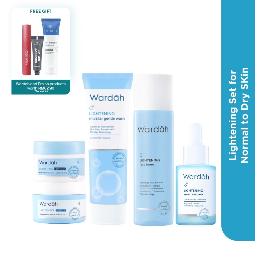 Lightening Set for Normal to Dry Skin Set