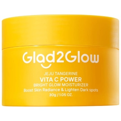 GLAD2GLOW Jeju Tangerine Vita C Power Bright Glow Moisturizer 30g