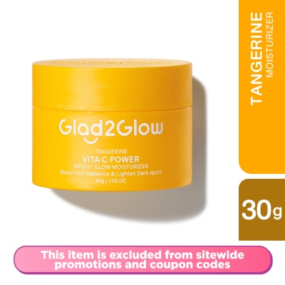 GLAD2GLOW Tangerine Vita C Power Bright Glow Moisturizer 30g