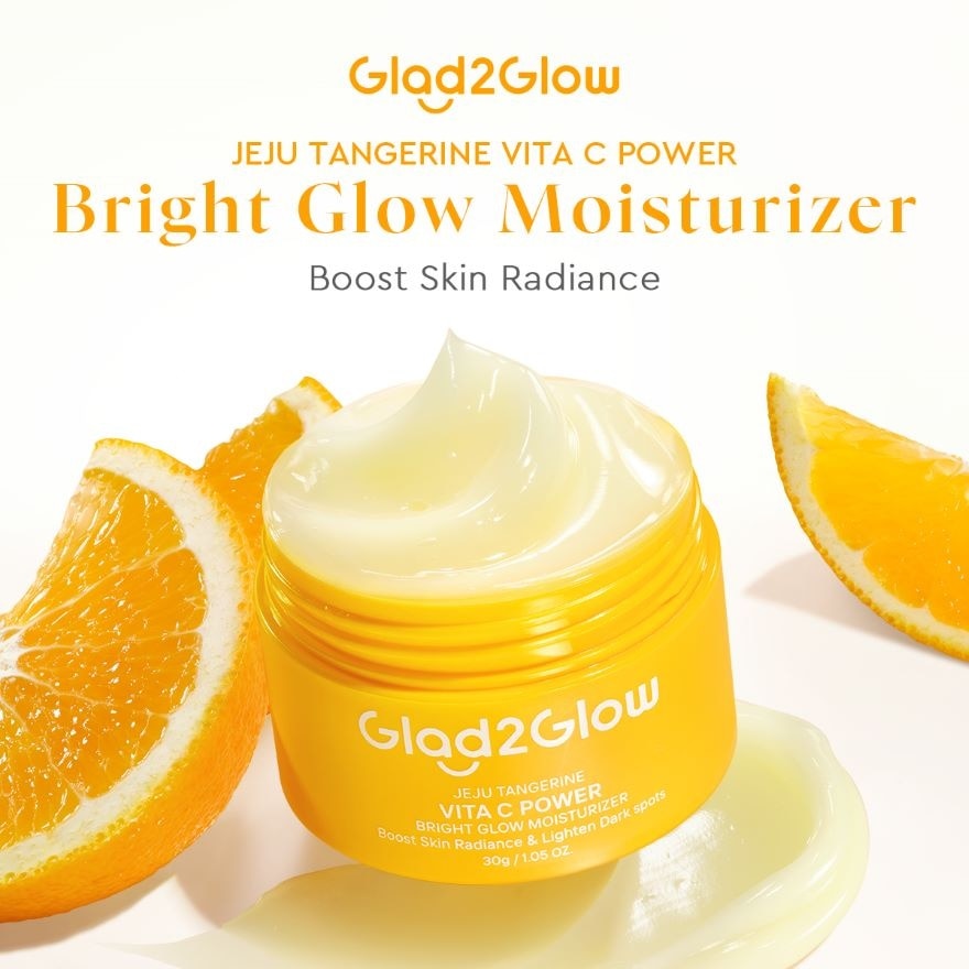 Jeju Tangerine Vita C Power Bright Glow Moisturizer 30g