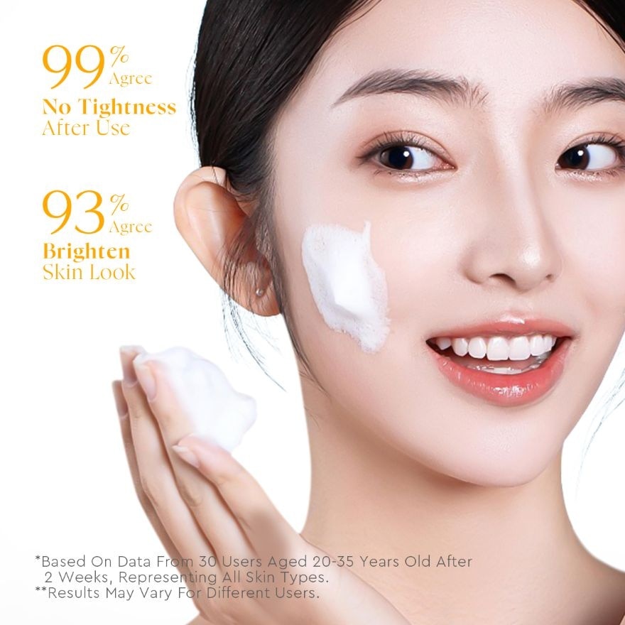 Tangerine Vita C Power Bright Glow Cleanser 80g