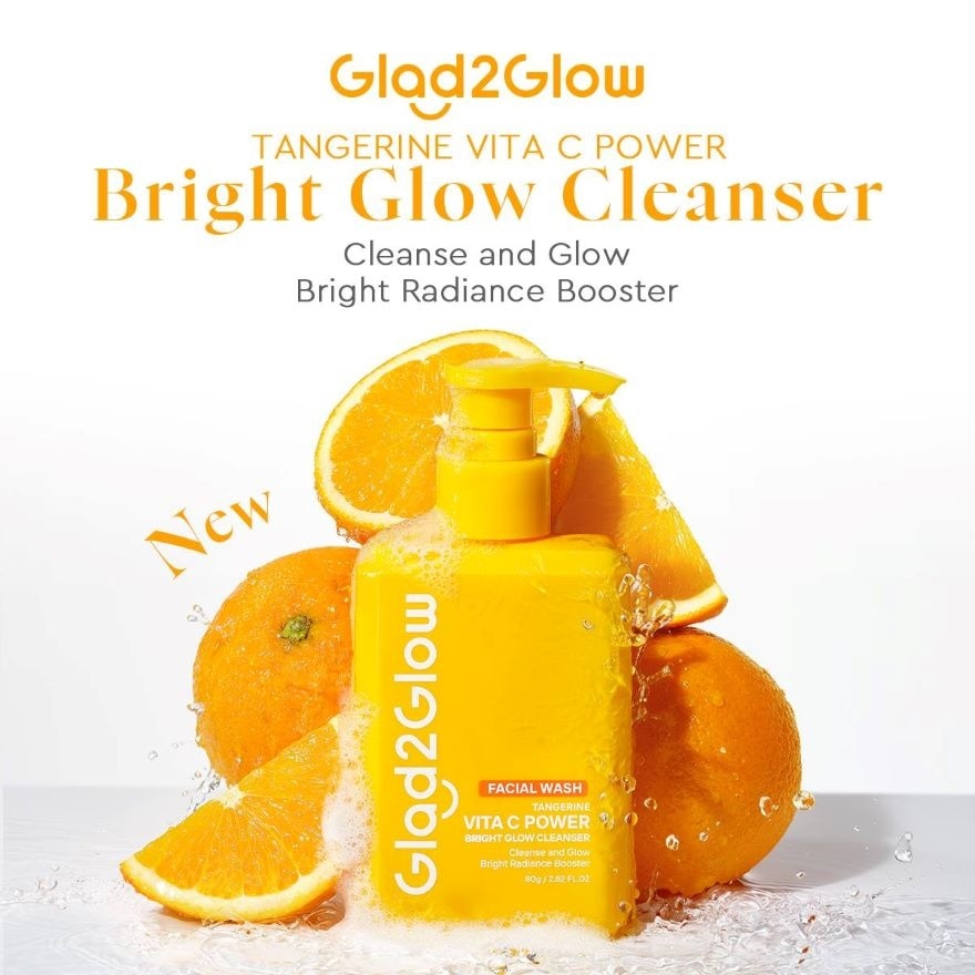Tangerine Vita C Power Bright Glow Cleanser 80g