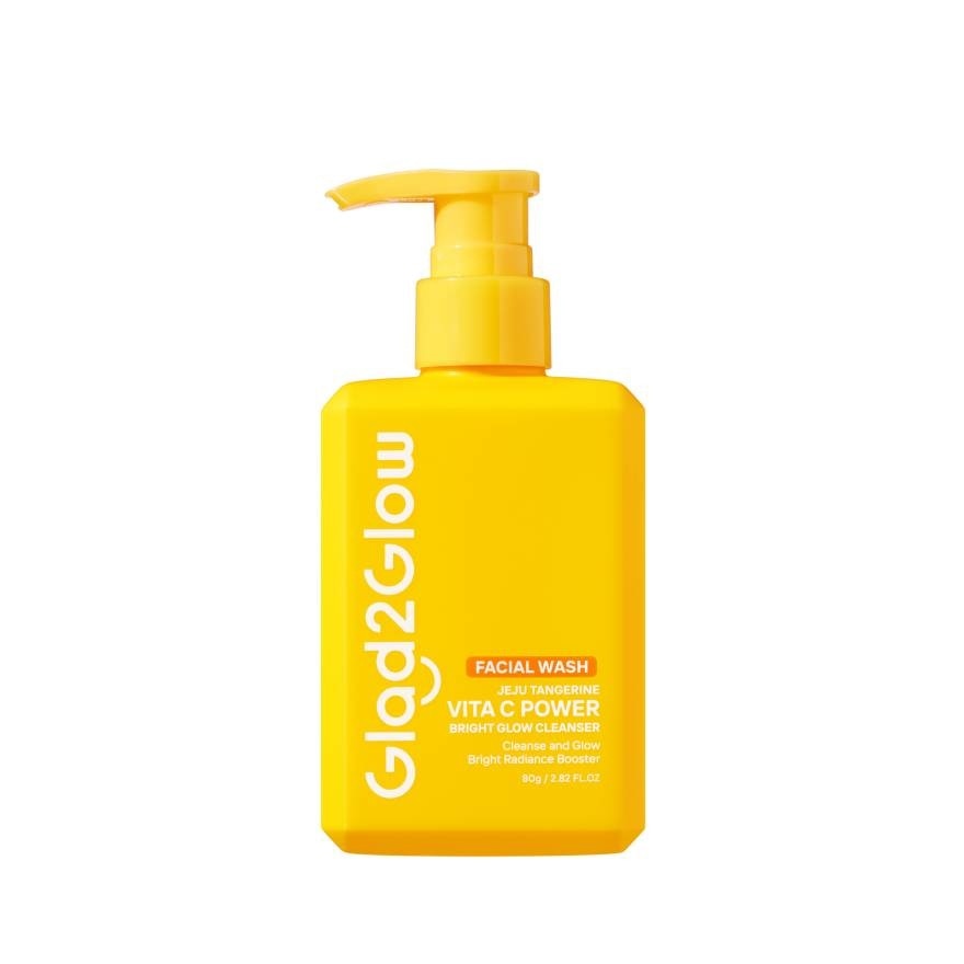 Jeju Tangerine Vita C Power Bright Glow Cleanser 80g