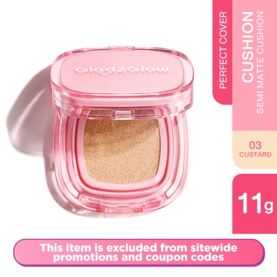 GLAD2GLOW Perfect Cover Cushion 03 Custard 11g