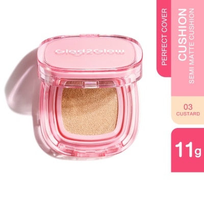 GLAD2GLOW Perfect Cover Cushion 03 Custard 11g
