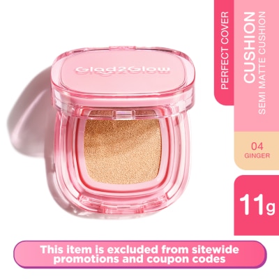GLAD2GLOW Perfect Cover Cushion 04 Ginger 11g