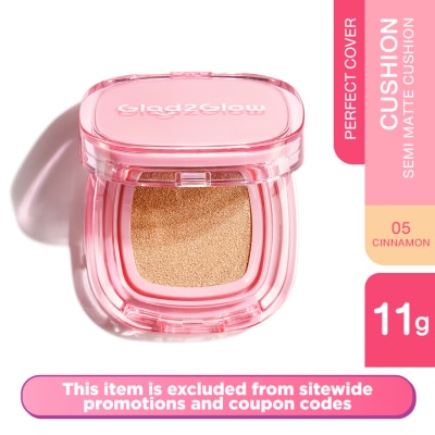 GLAD2GLOW Perfect Cover Cushion 05 Cinnamon 11g