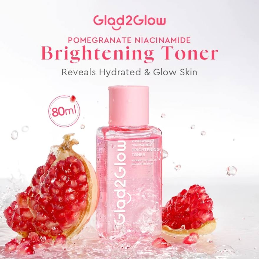 Pomegranate Niacinamide Brightening Toner 80ml image