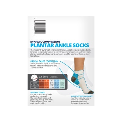 THERMOSKIN Plantar FXT Compression Socks Size L