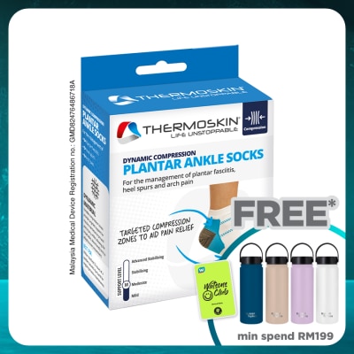 THERMOSKIN Plantar FXT Compression Socks Size M (1 Pair)