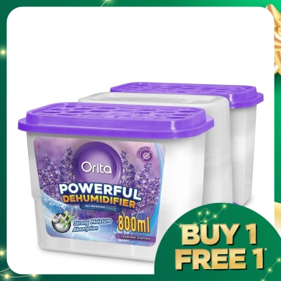 ORITA Dehumidifier Lavender 3x800ML