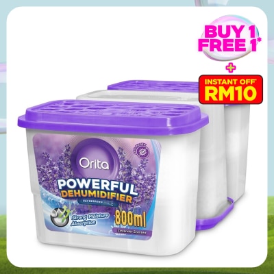 ORITA Dehumidifier Lavender 3x800ML