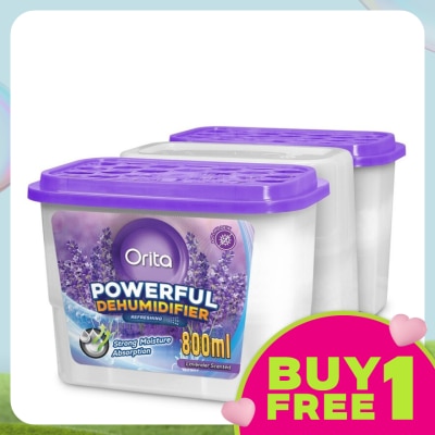 ORITA Dehumidifier Lavender 3x800ML