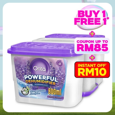 ORITA Dehumidifier Lavender 3x800ML