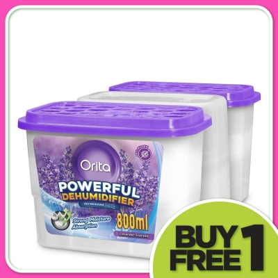 ORITA Dehumidifier Lavender 3x800ML