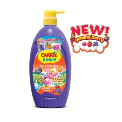 CARRIE JUNIOR Hair & Body Wash Gummy Berry 1L