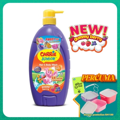 CARRIE JUNIOR - Hair & Body Wash Gummy Berry 1L