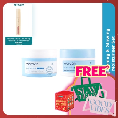 WARDAH Lightening & Glowing Moisturizer Set