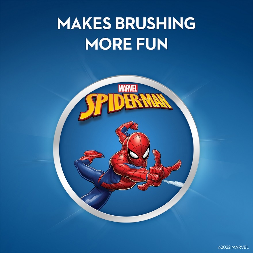 Kids Spiderman Replacement Brush Head 2s image