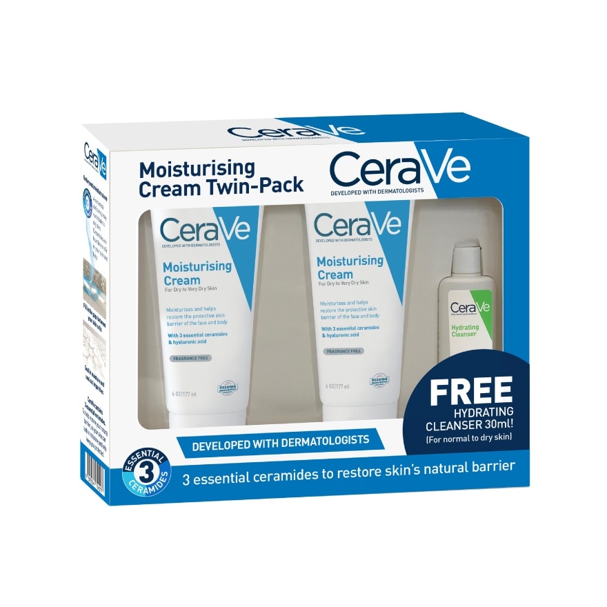 Moisturising Cream Twin-Pack 177ml + GWP