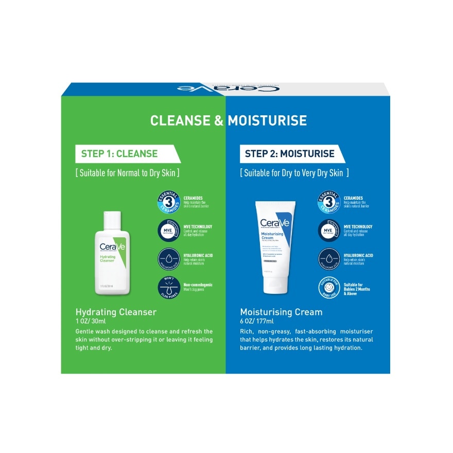 Moisturising Cream Twin-Pack 177ml + GWP