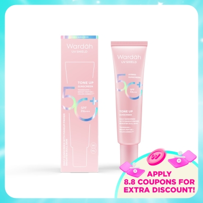 WARDAH - UV Shield Tone Up Sunscreen SPF 50+ PA+++ 30 ml