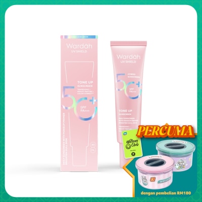 WARDAH UV Shield Tone Up Sunscreen SPF 50+ PA+++ 30 ml